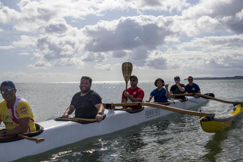 mens canoe team