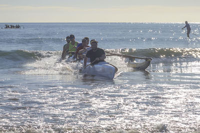 Paddling Surf